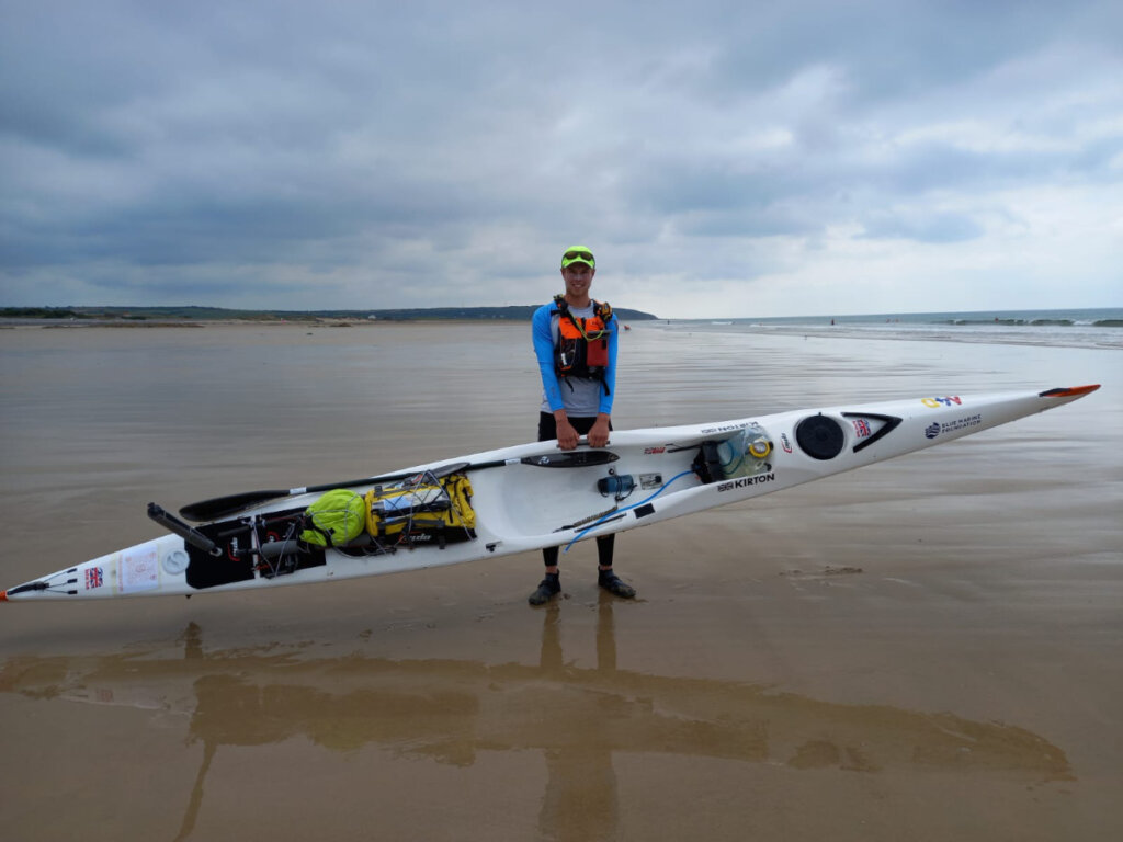 dougal glaisher surf ski departure