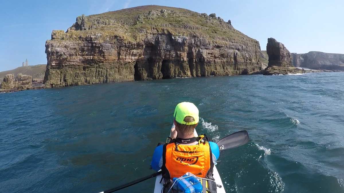 Cap Frehal kayak expedition Brittany