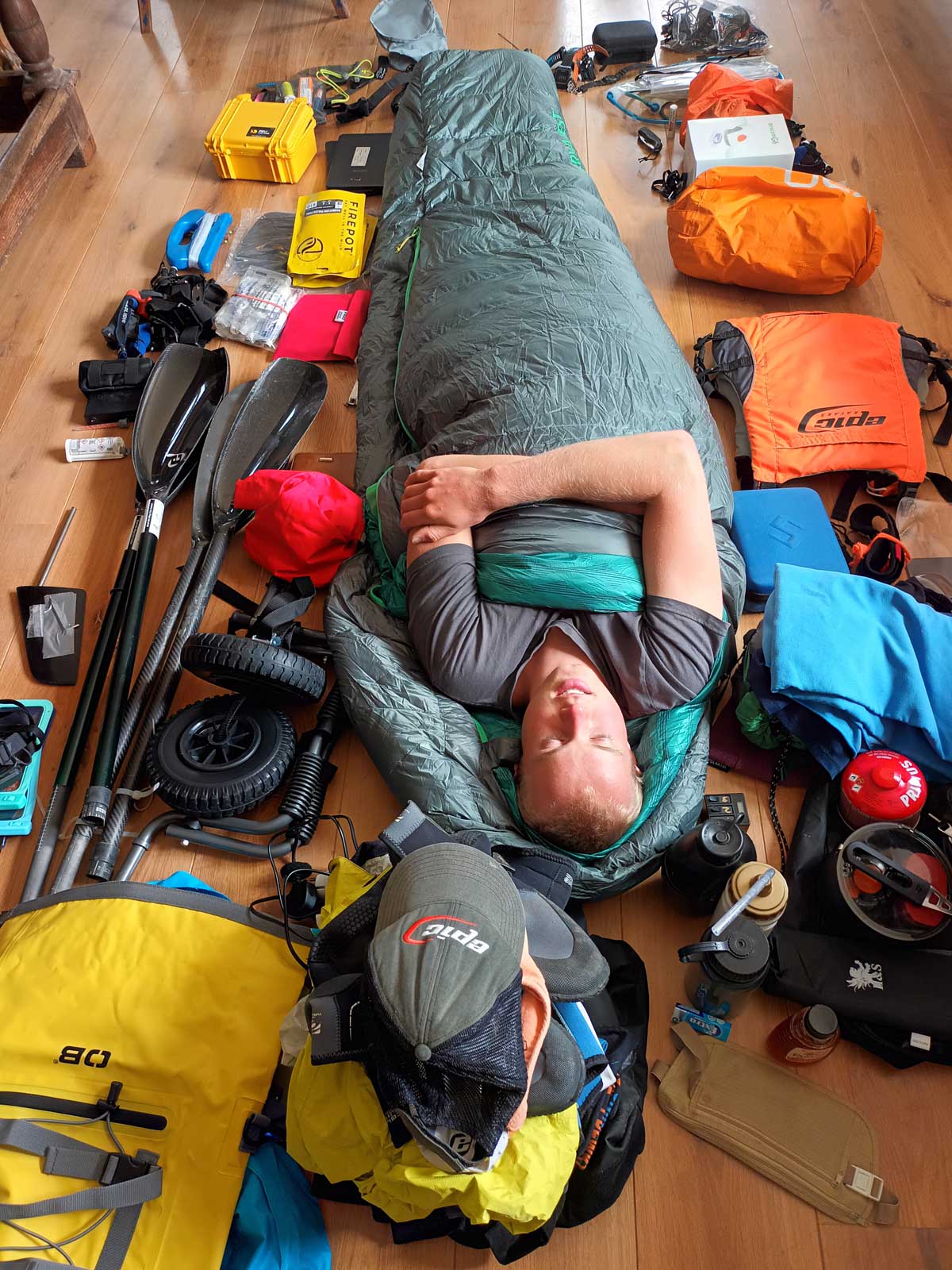 How much kit can you fit in a surfski? (full kit list)